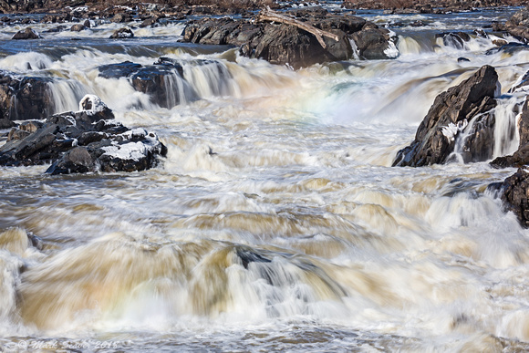 Mistbow and Ice at Great Falls #2